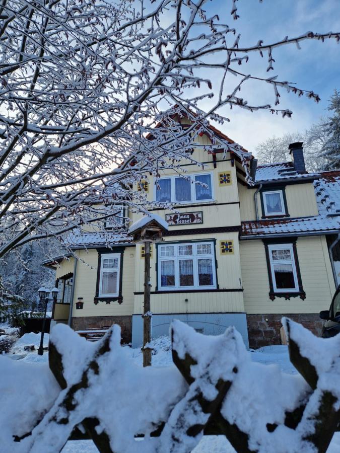 Ferienwohnung Haus Fessel - Zeternklippe Elend Exterior foto
